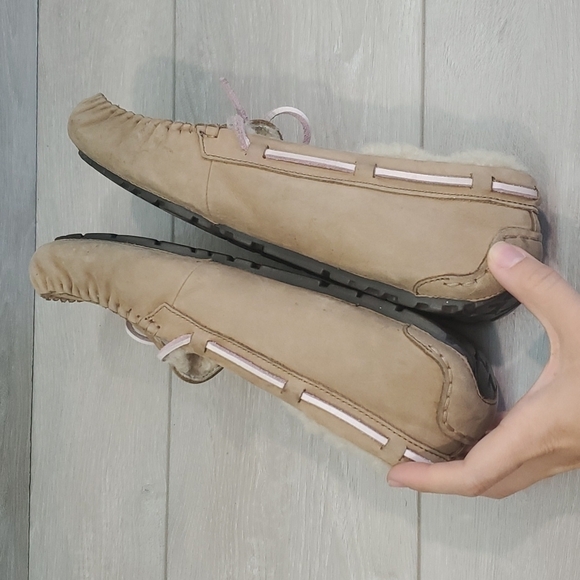 Ugg Australia Women Classic Insulated lined Loafer Slip on shoes sz 10 - Picture 7 of 14